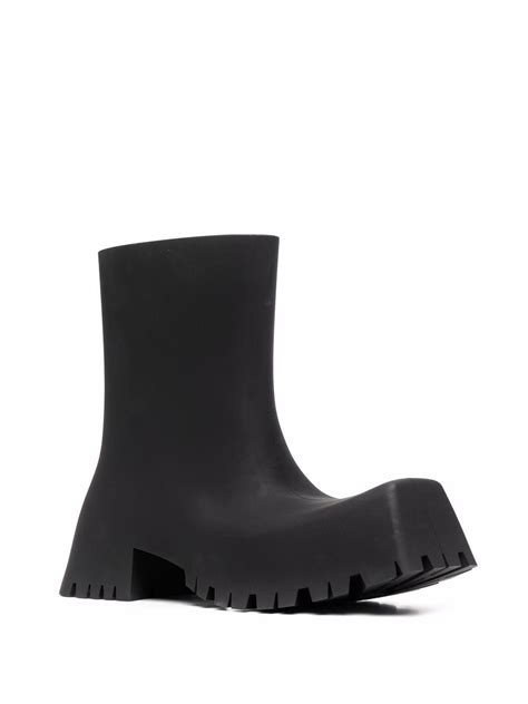 balenciaga trooper rubber boots women